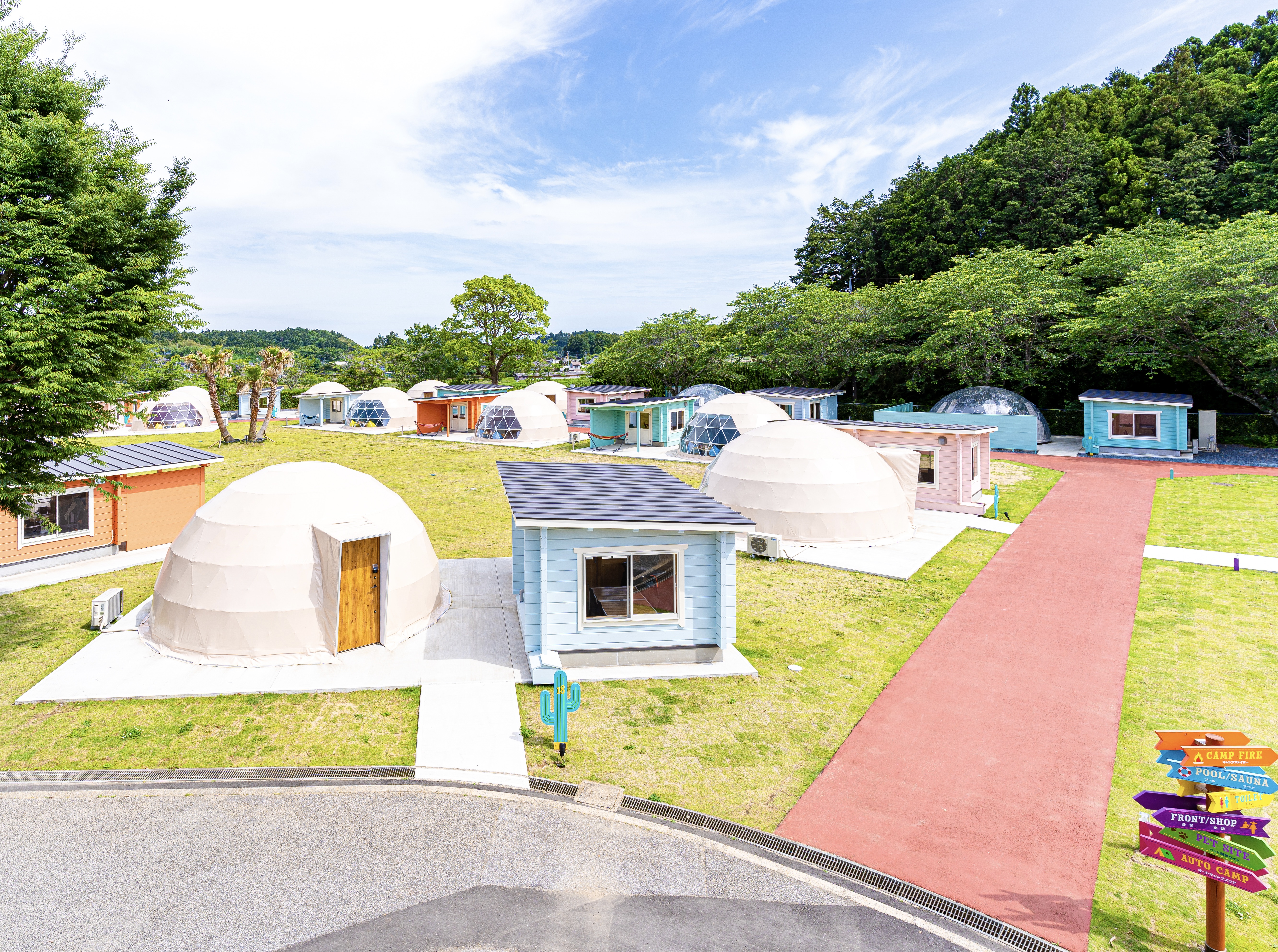 TACO GLAMPのグランピング棟