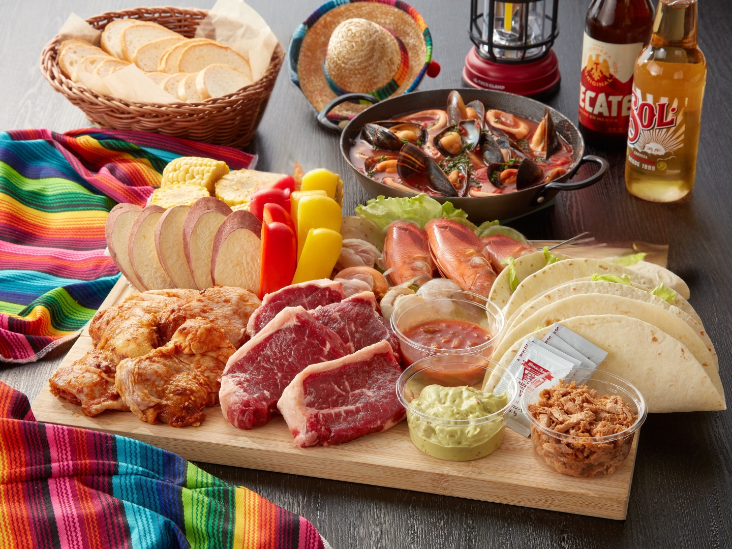 TACO GLAMPのバーベキュー