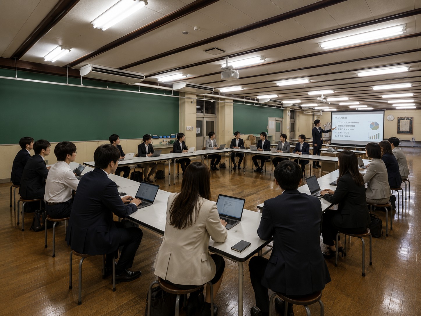 社内レクリエーションの様子