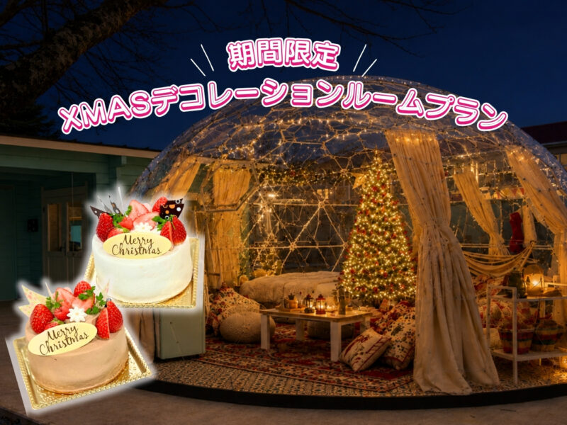 ～Xmasデコレーションルームプラン販売開始のご案内～